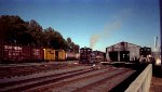 NS 2351 switches some locos at the fuel racks